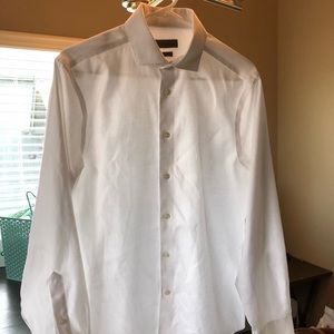 Calvin Klein slim fit white dress shirt